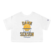 Tis the Season Indy Basketball Crop Top