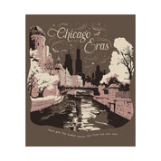 Brown Eras Tour Chicago River Walk Poster