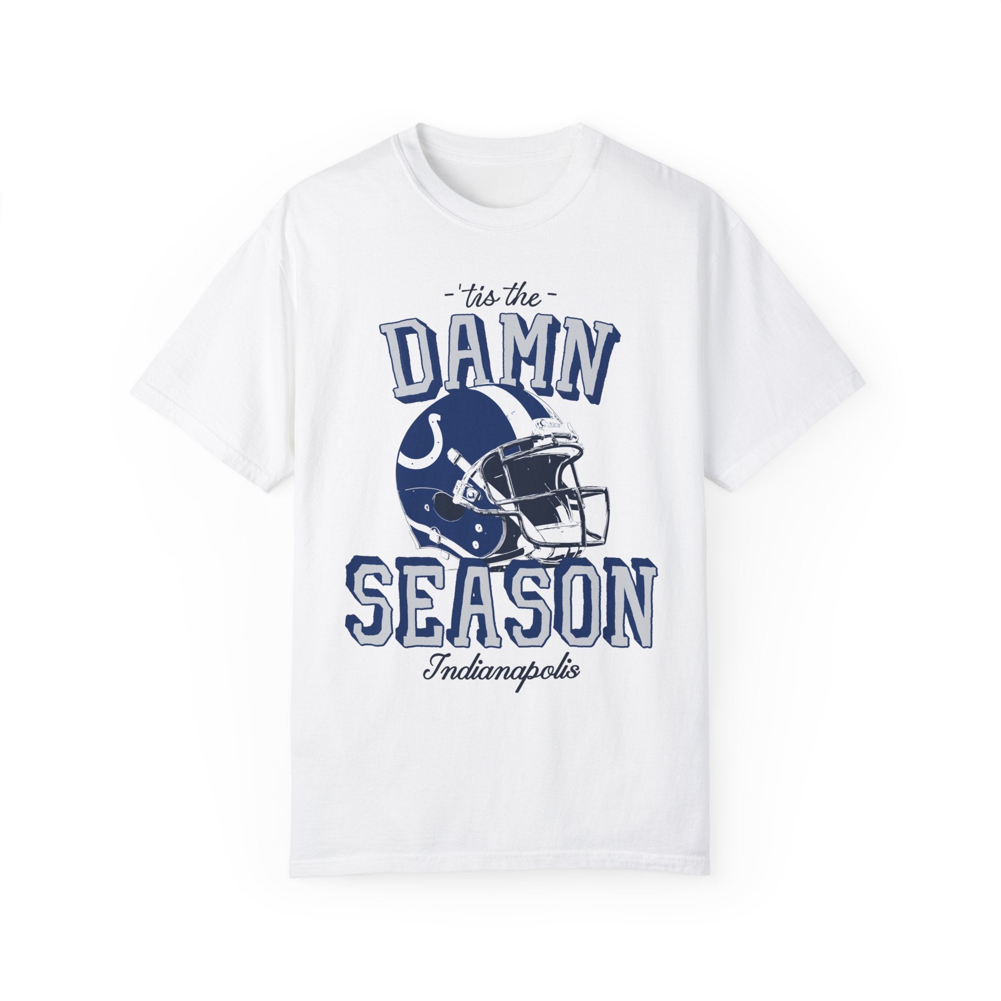 Tis the Season Indy Football Comfort Colors Tee