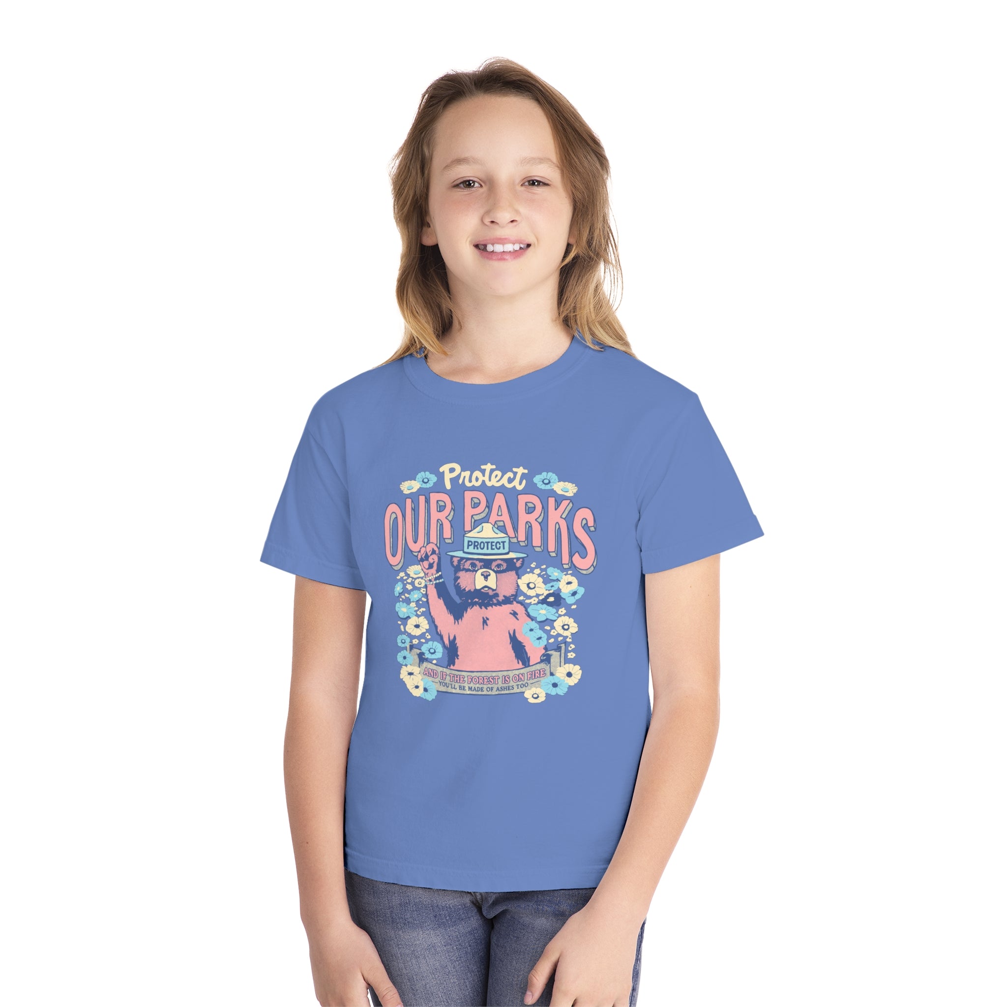 Kid's Bear & Poppies Tee