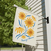 Stand For Ukraine Garden Flag Banner