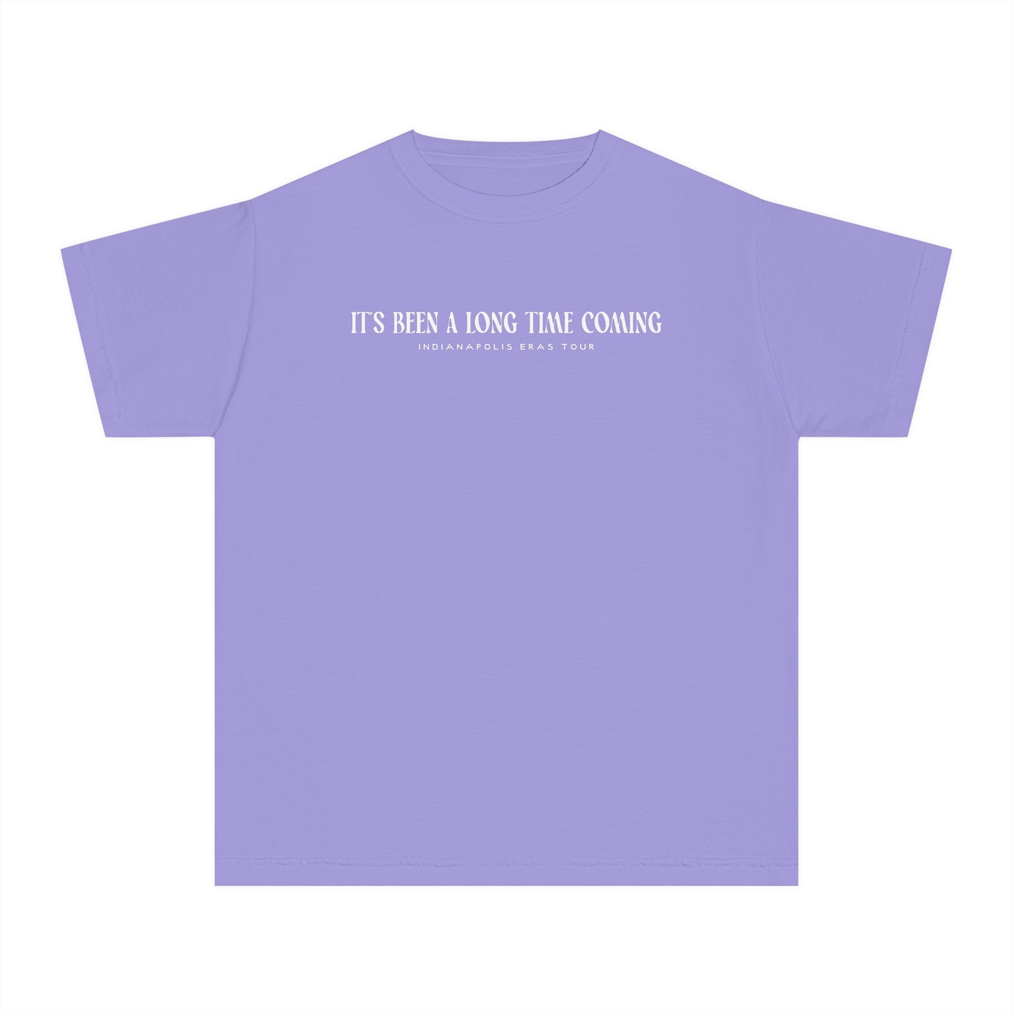 Kid's It's Been A Long Time Coming Indy Eras Comfort Colors Tee