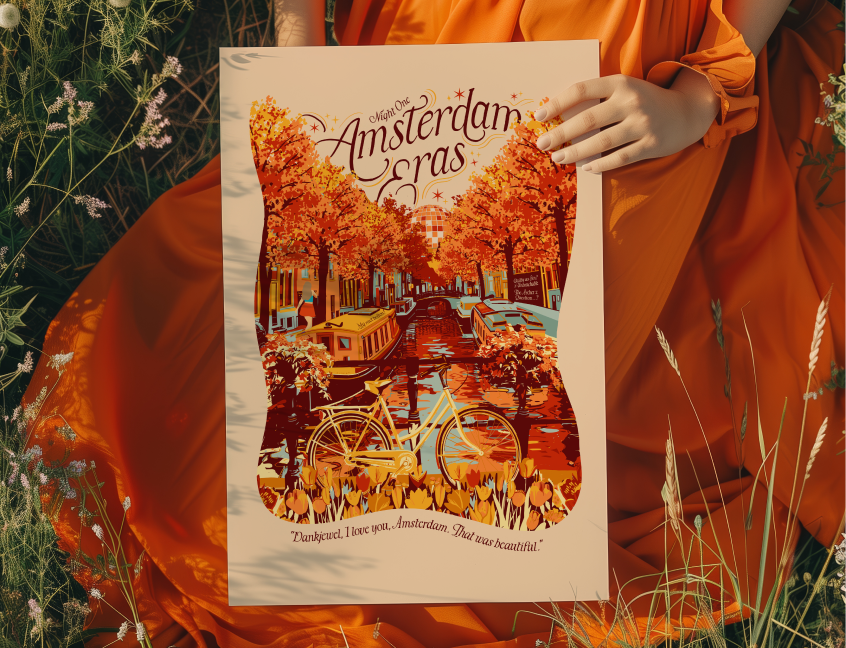 Ivory Amsterdam Eras Night One Poster