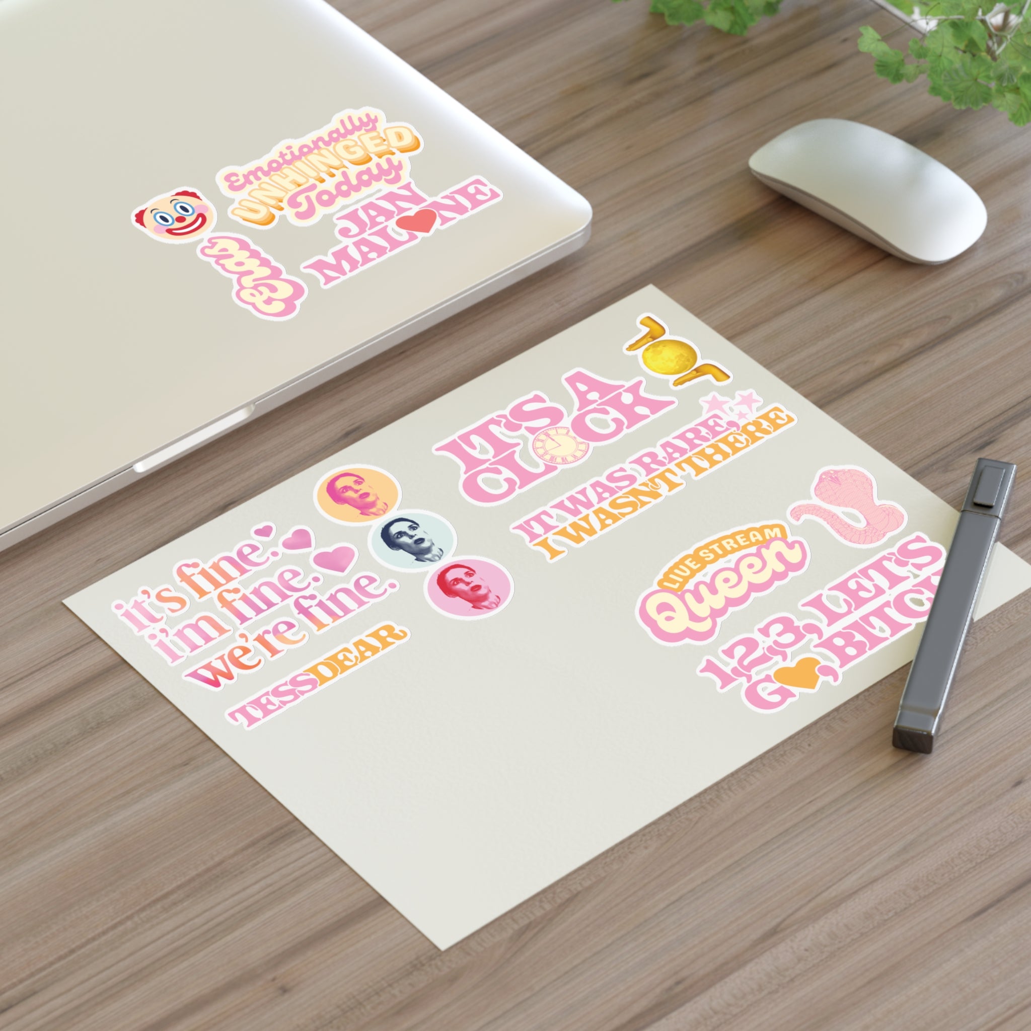 Tessdear’s Greatest Hits Sticker Set