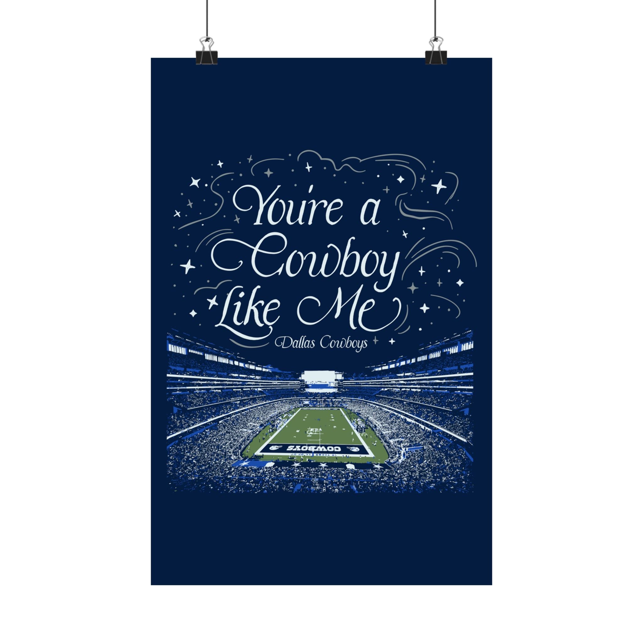 Dallas Cowboy Like Me Poster