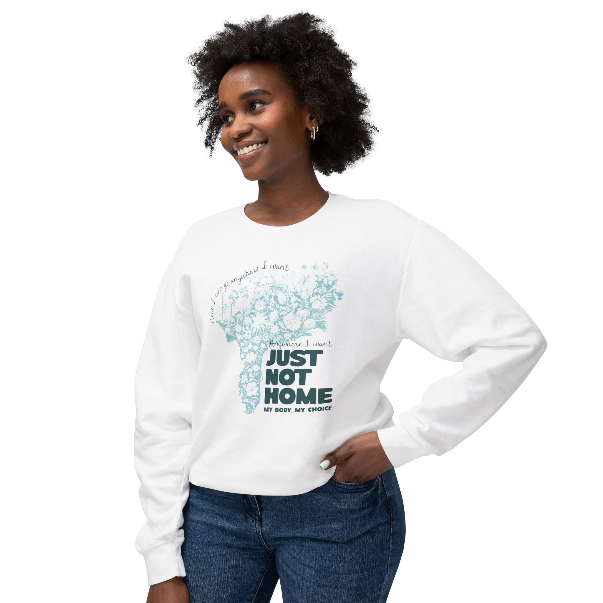 Just Not Home Comfort Colors Crewneck