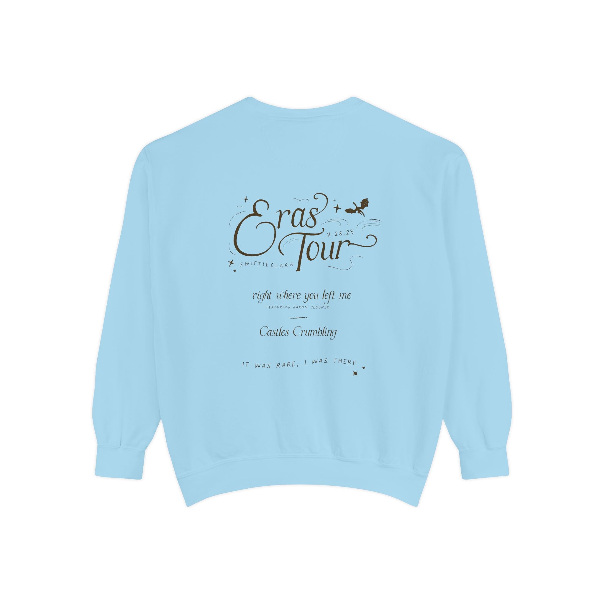 Santa Clara Eras Tour Night One Golden Gate Bridge Crewneck