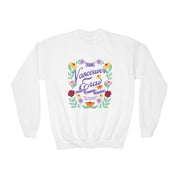 Kid's Vancouver Eras Tour Floral Surprise Song Piano Crewneck Sweatshirt