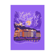 Purple Night Two Lyon Eras Poster