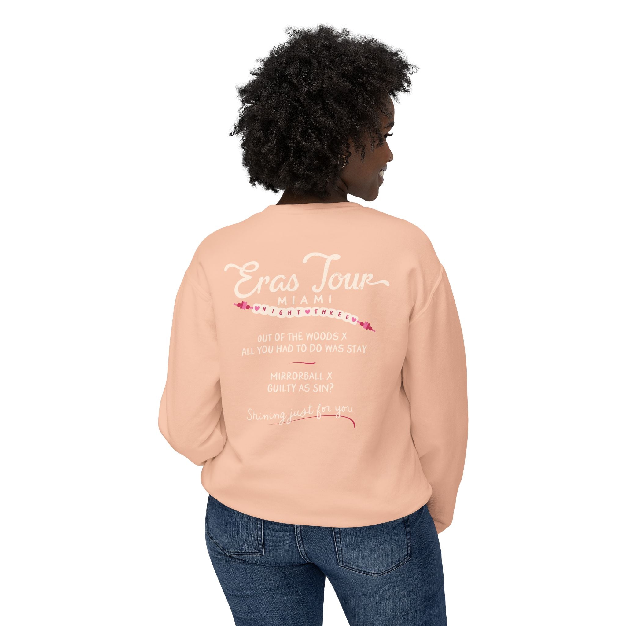 Miami Eras Night Three Lifeguard Lightweight Crewneck