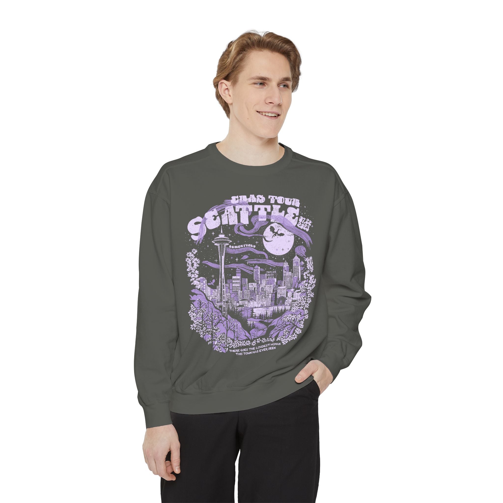 Seattle Night One Eras Tour Crewneck