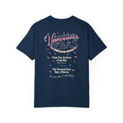 Vancouver Eras Night Two Comfort Colors Tee