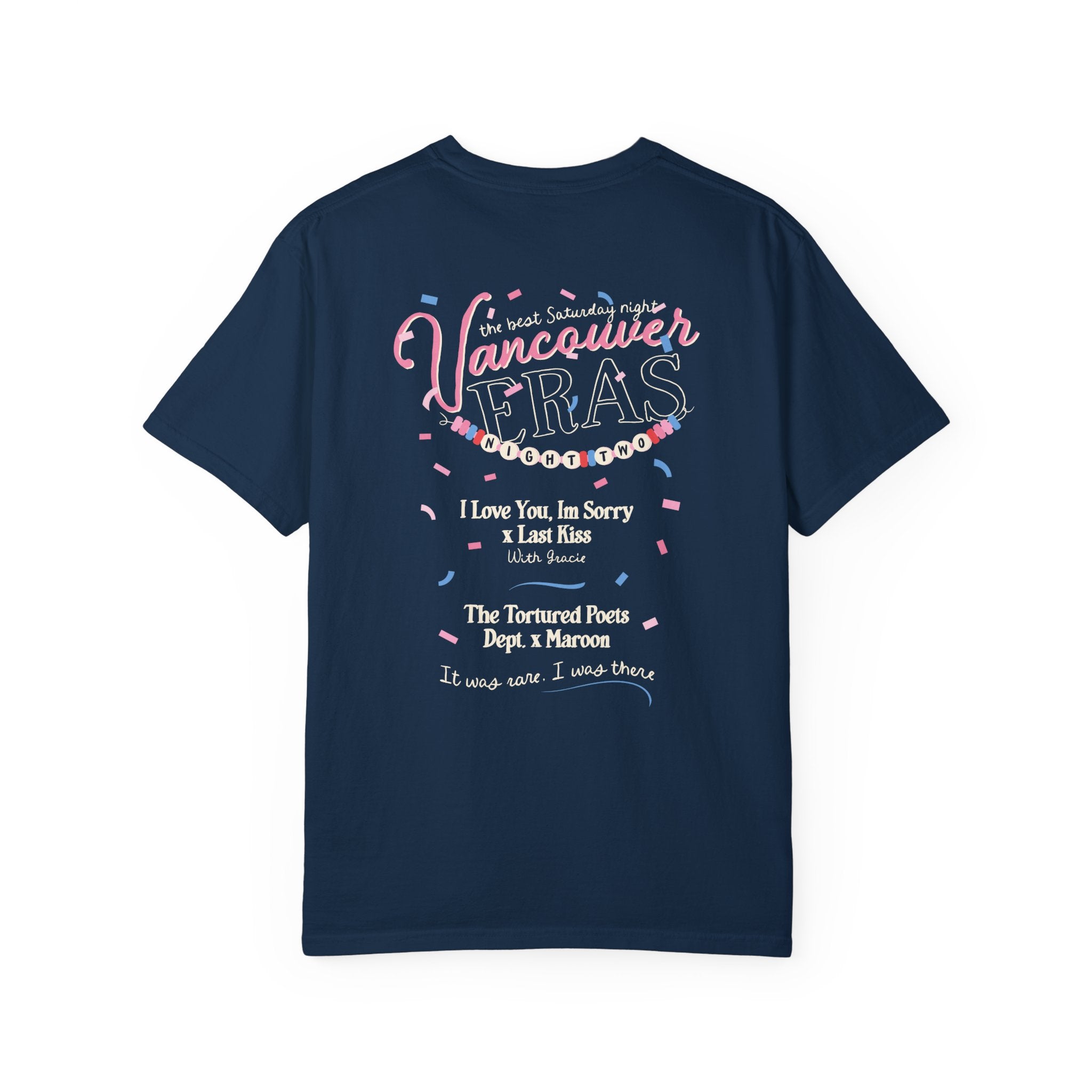 Vancouver Eras Night Two Comfort Colors Tee