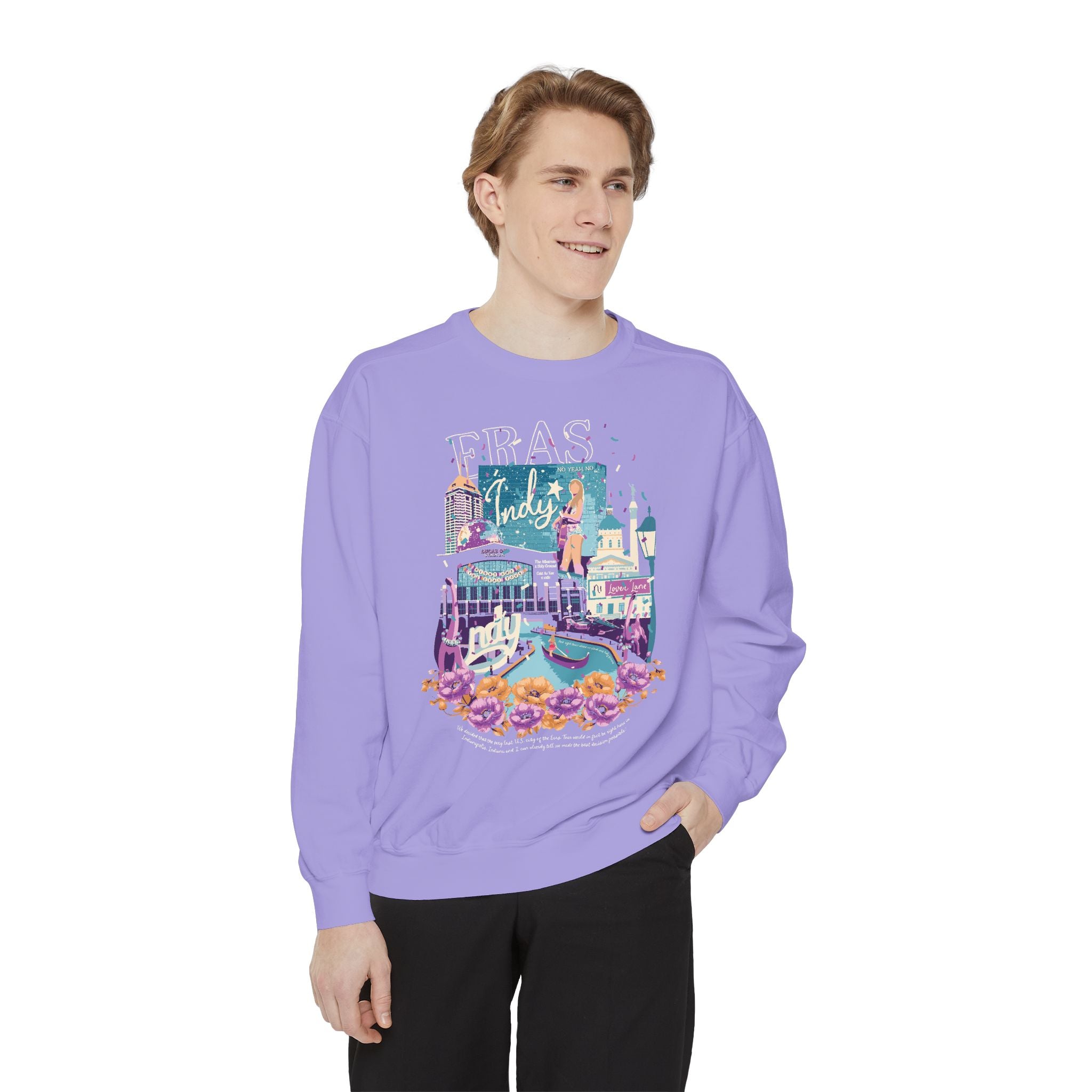 Indy Eras Night One Comfort Colors Crewneck