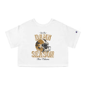 New Orleans Football Tis The Season Crop Tee