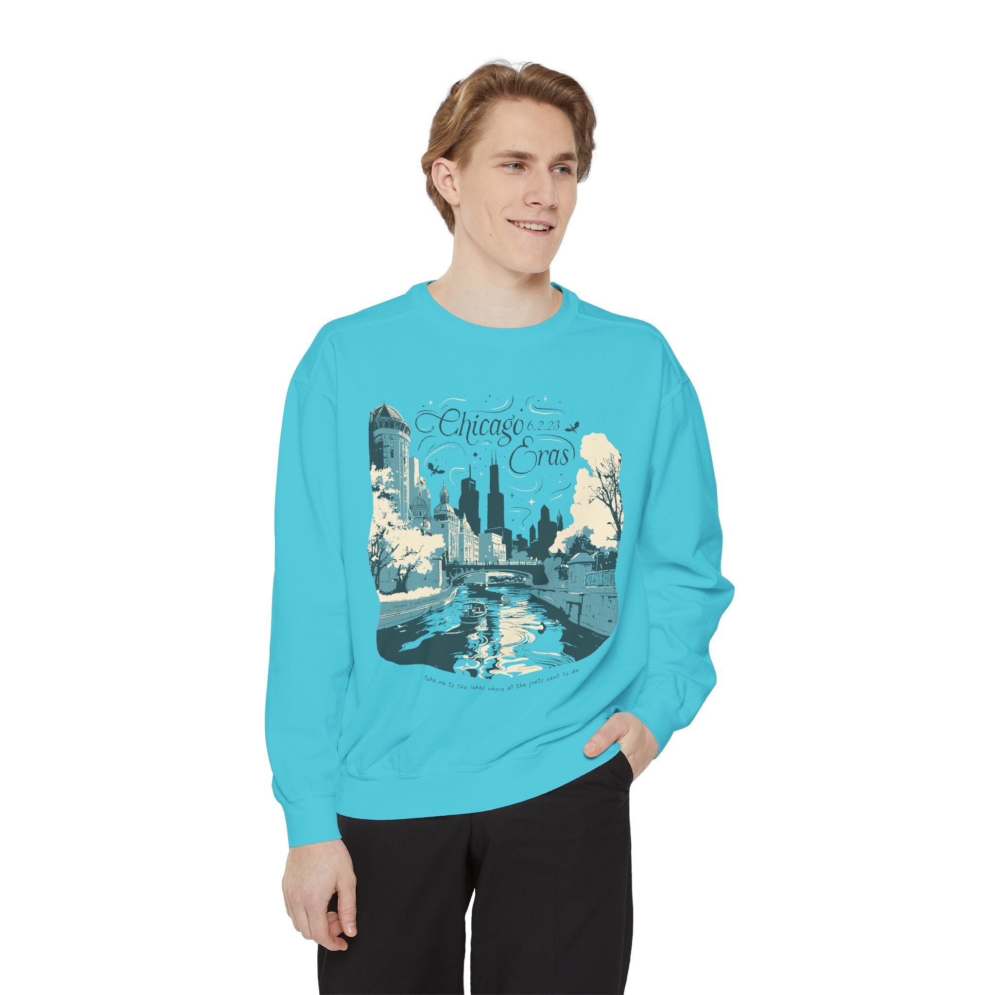 Night One Eras Tour Chicago River Walk Crewneck