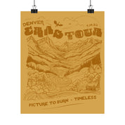 Mustard Denver Night One Mustard Mountains Poster