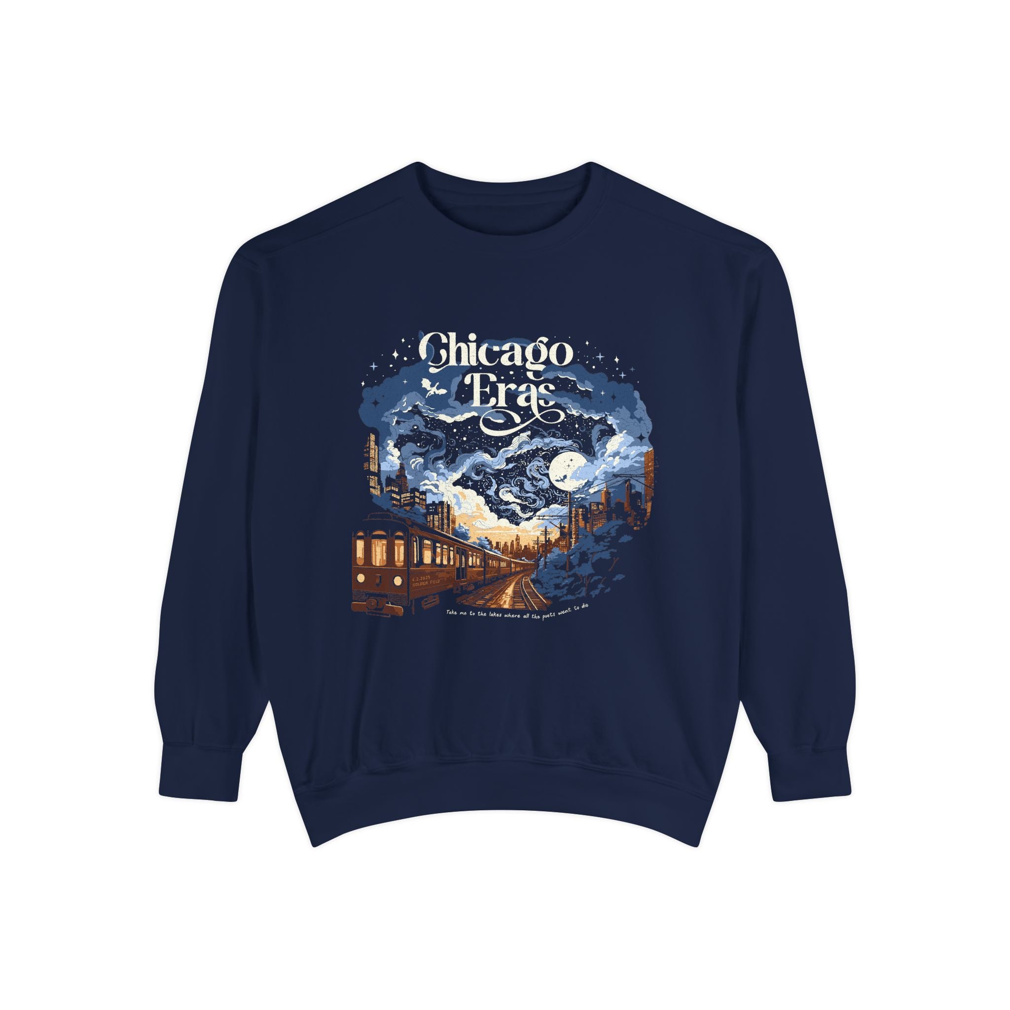 Night One Chicago L Train Eras Tour Design Sweatshirt