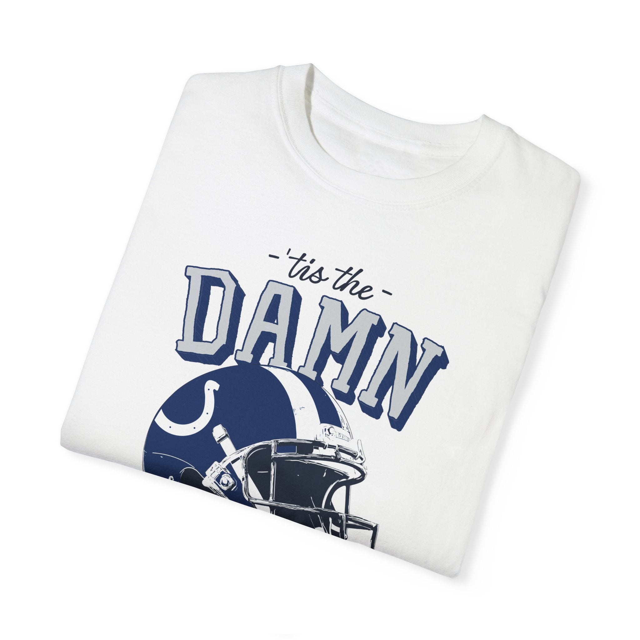 Tis the Season Indy Football Comfort Colors Tee