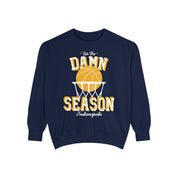 Tis the Season Indy Basketball Comfort Colors Crewneck