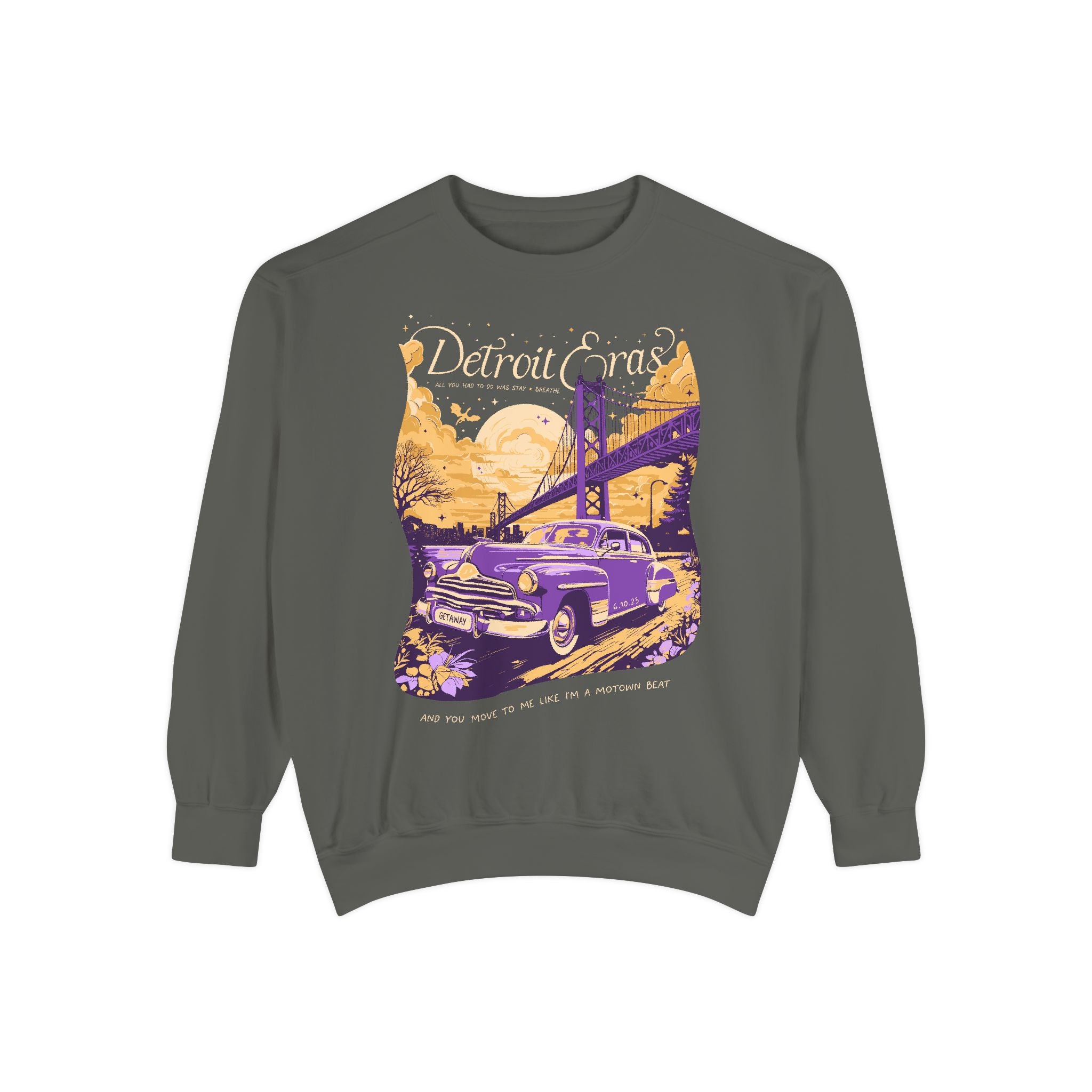 Night Two Detroit Skyline Eras Tour Sweatshirt