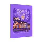 Purple Night Two Lyon Eras Poster