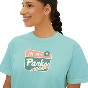 In My Parks Era Comfort Colors Crop Tee