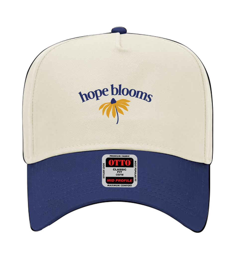 Hope Blooms Ukraine Natural Baseball Cap