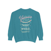 Vancouver Eras Night Three Comfort Colors Crewneck