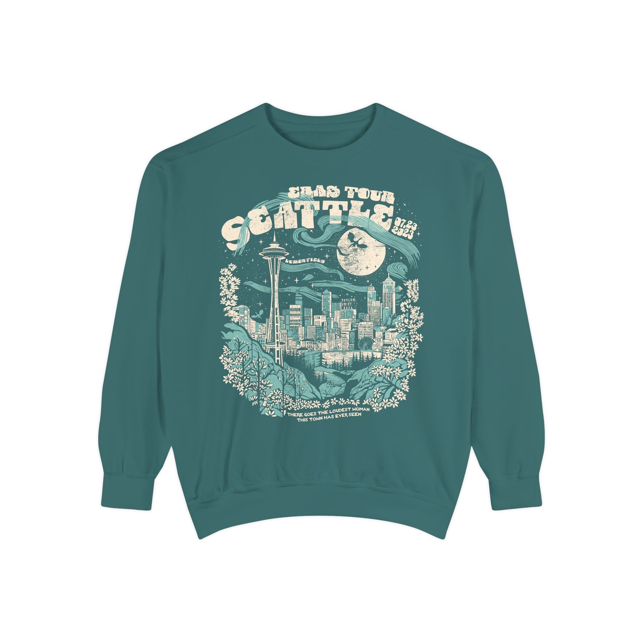 Seattle Night Two Eras Crewneck