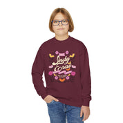 Kid's Indy Eras Tour  Floral Piano Crewneck Sweatshirt