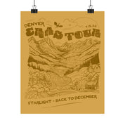 Mustard Denver Night Two Mustard Mountains Poster