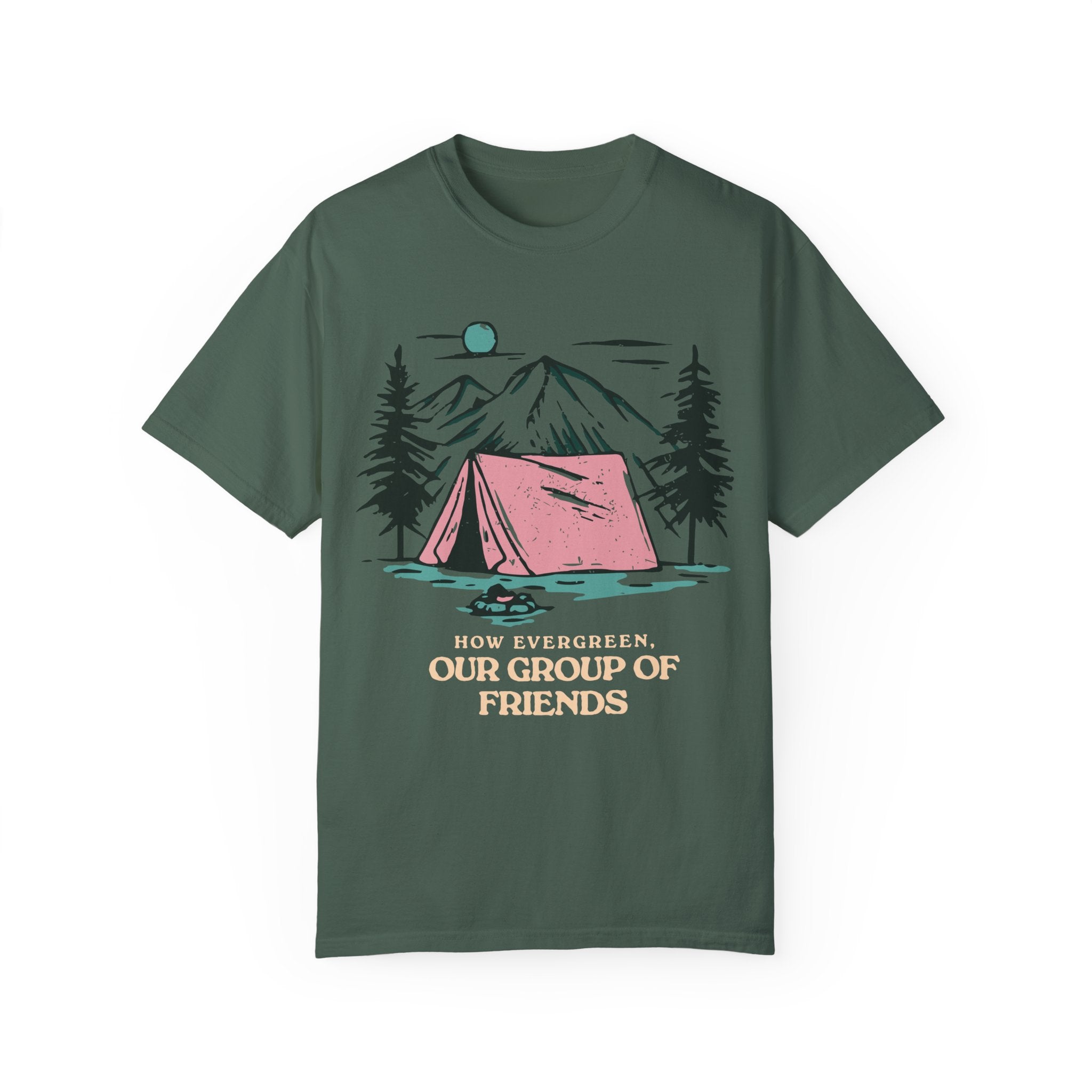 How Evergreen, Our Group of Friends Tee