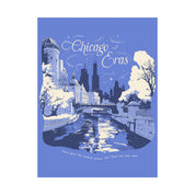 Periwinkle Eras Tour Chicago River Walk Poster