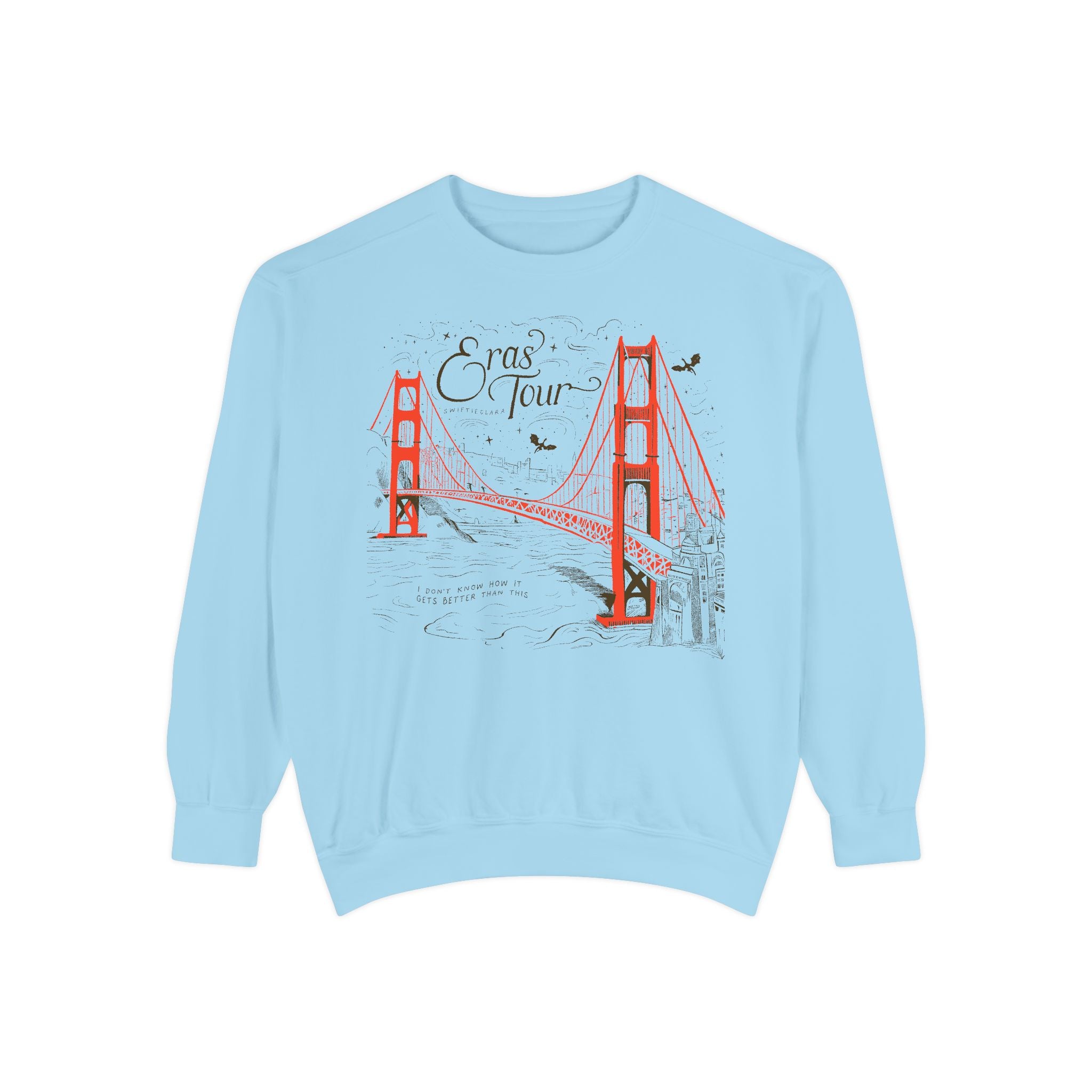 Santa Clara Eras Tour Night Two Golden Gate Bridge Crewneck