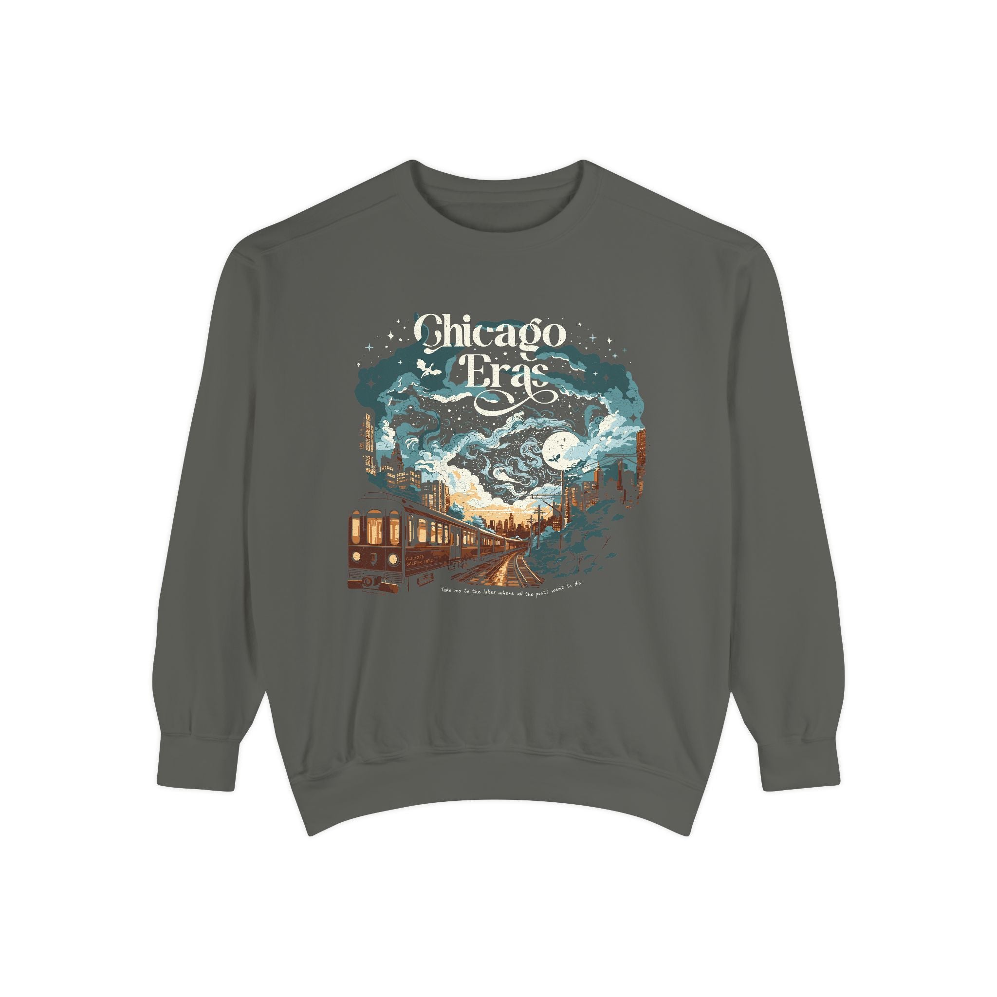 Night One Chicago L Train Eras Tour Design Sweatshirt