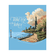 Blue Chicago Eras The Lakes Night One Poster