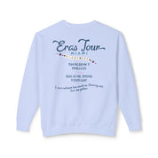 Miami Eras Night One Lifeguard Lightweight Comfort Colors Crewneck