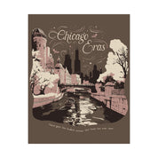 Brown Eras Tour Chicago River Walk Poster