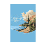 Blue Chicago Eras The Lakes Night One Poster