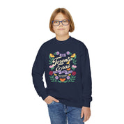 Kid's Toronto Eras Tour Floral Surprise Song Piano Crewneck Sweatshirt