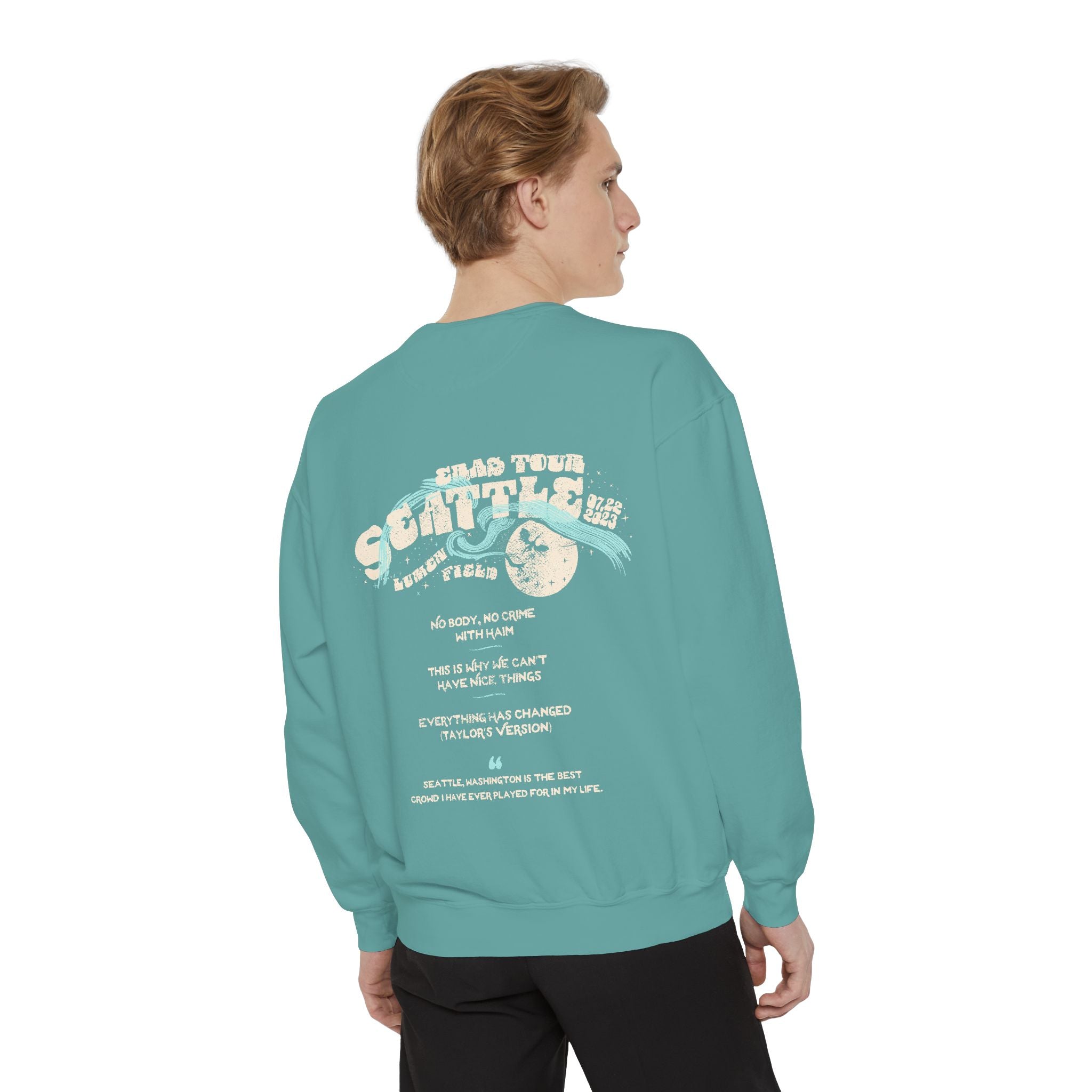 Seattle Night One Eras Tour Crewneck