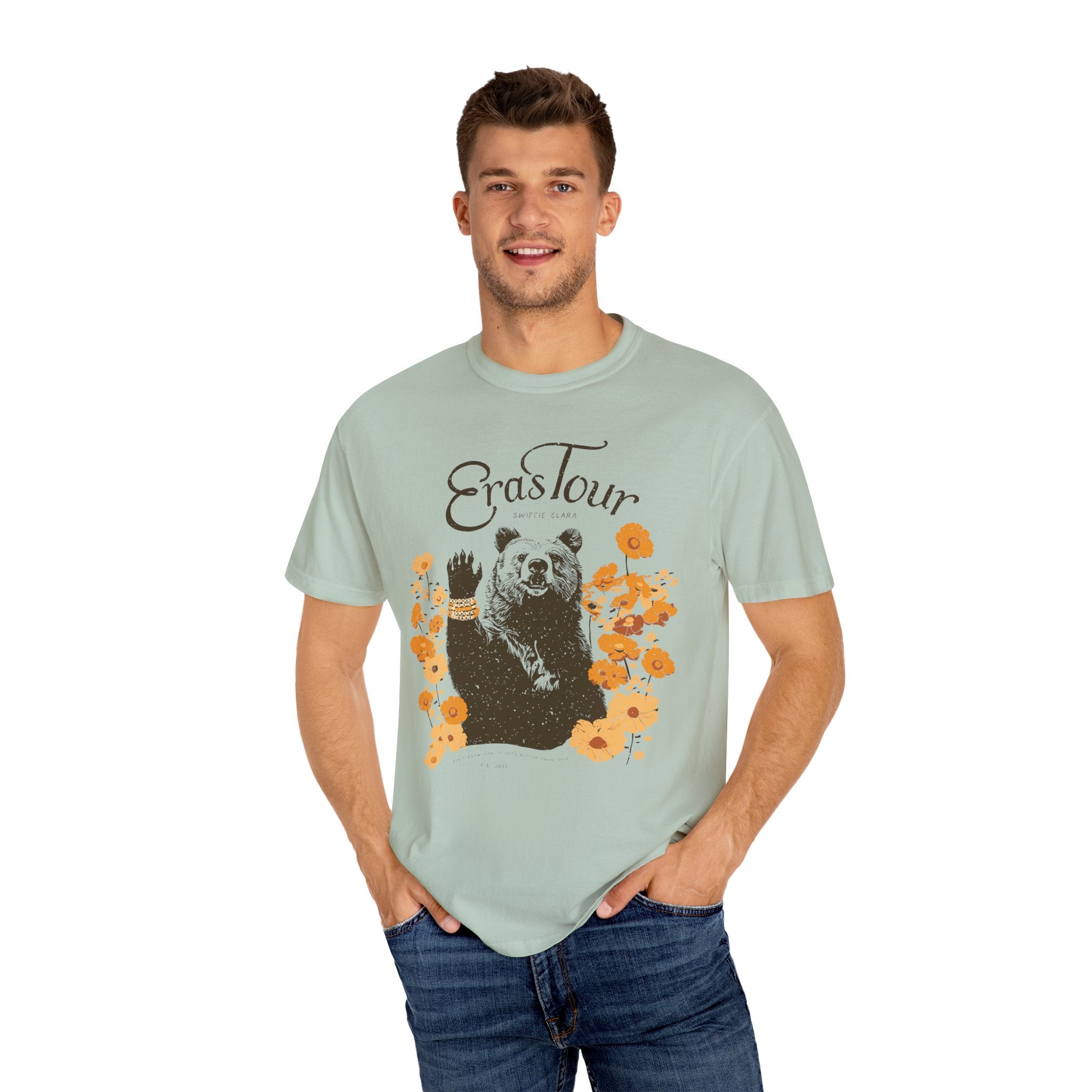 Santa Clara Night Two Beads and Bears Eras Tour Tee