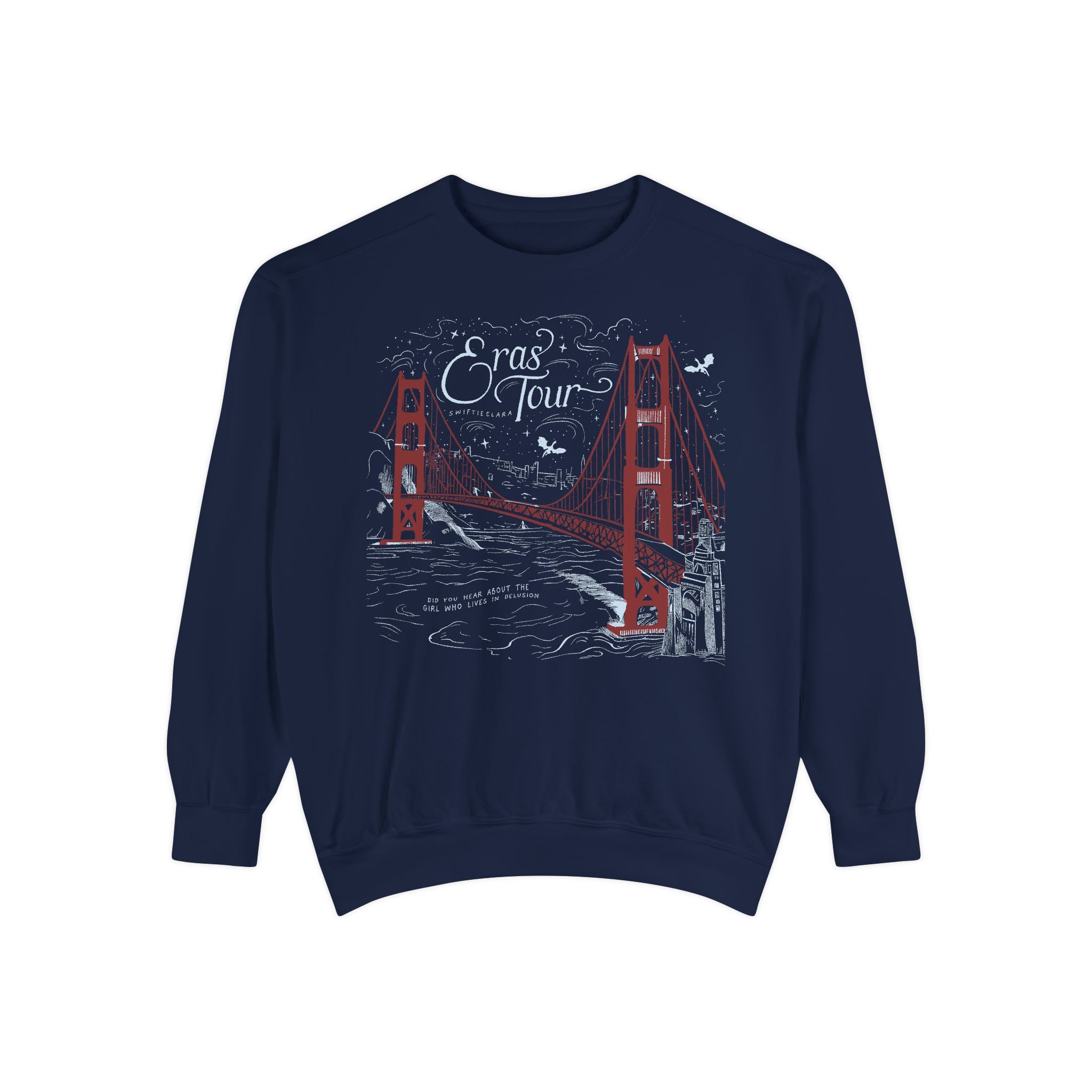 Santa Clara Eras Tour Night One Golden Gate Bridge Crewneck