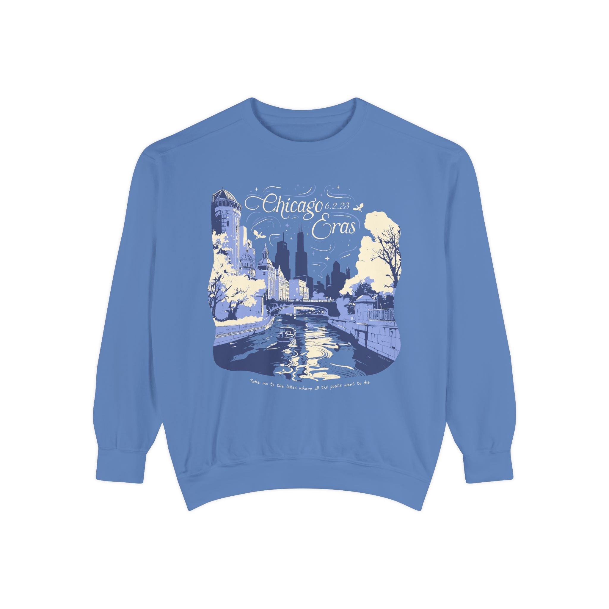 Night One Eras Tour Chicago River Walk Crewneck