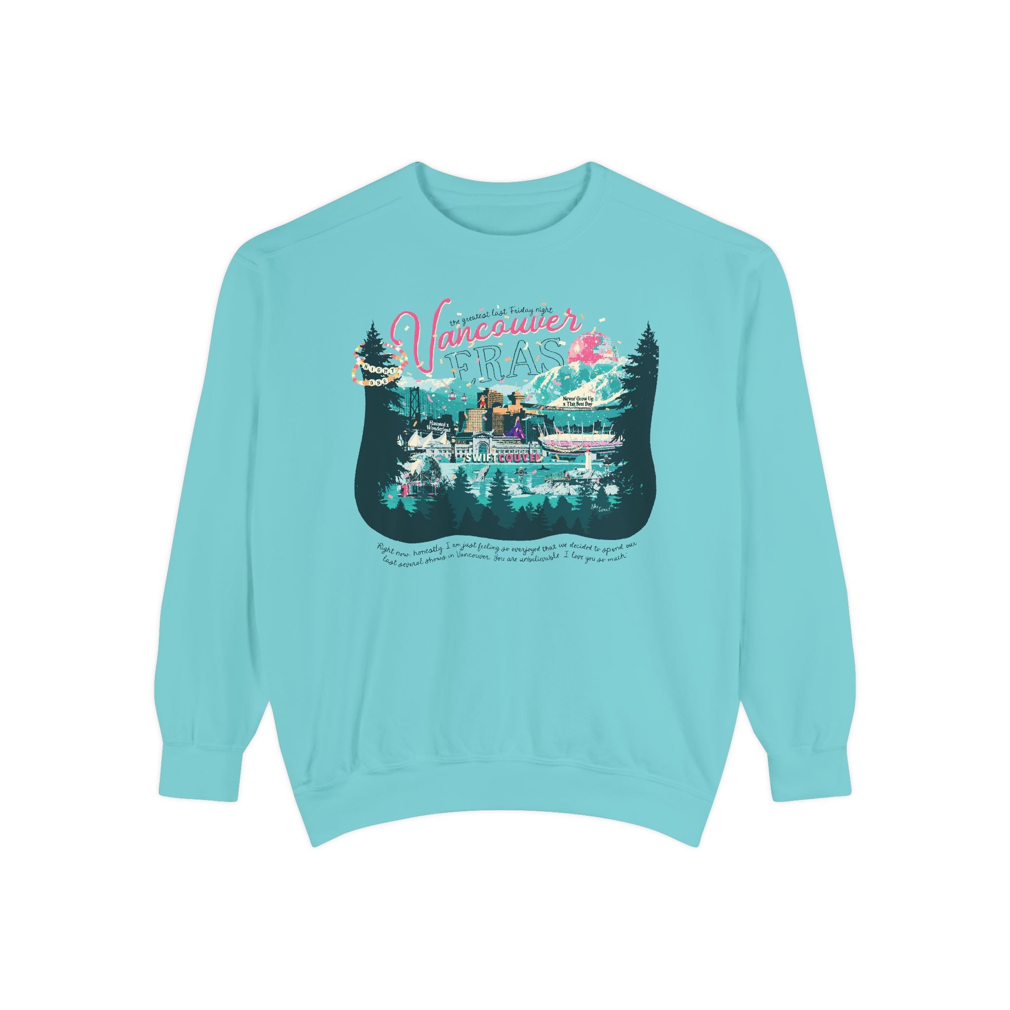 Vancouver Eras Night One Comfort Colors Crewneck