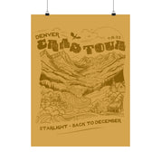 Mustard Denver Night Two Mustard Mountains Poster