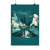 Emerald Eras Tour Chicago River Walk Poster