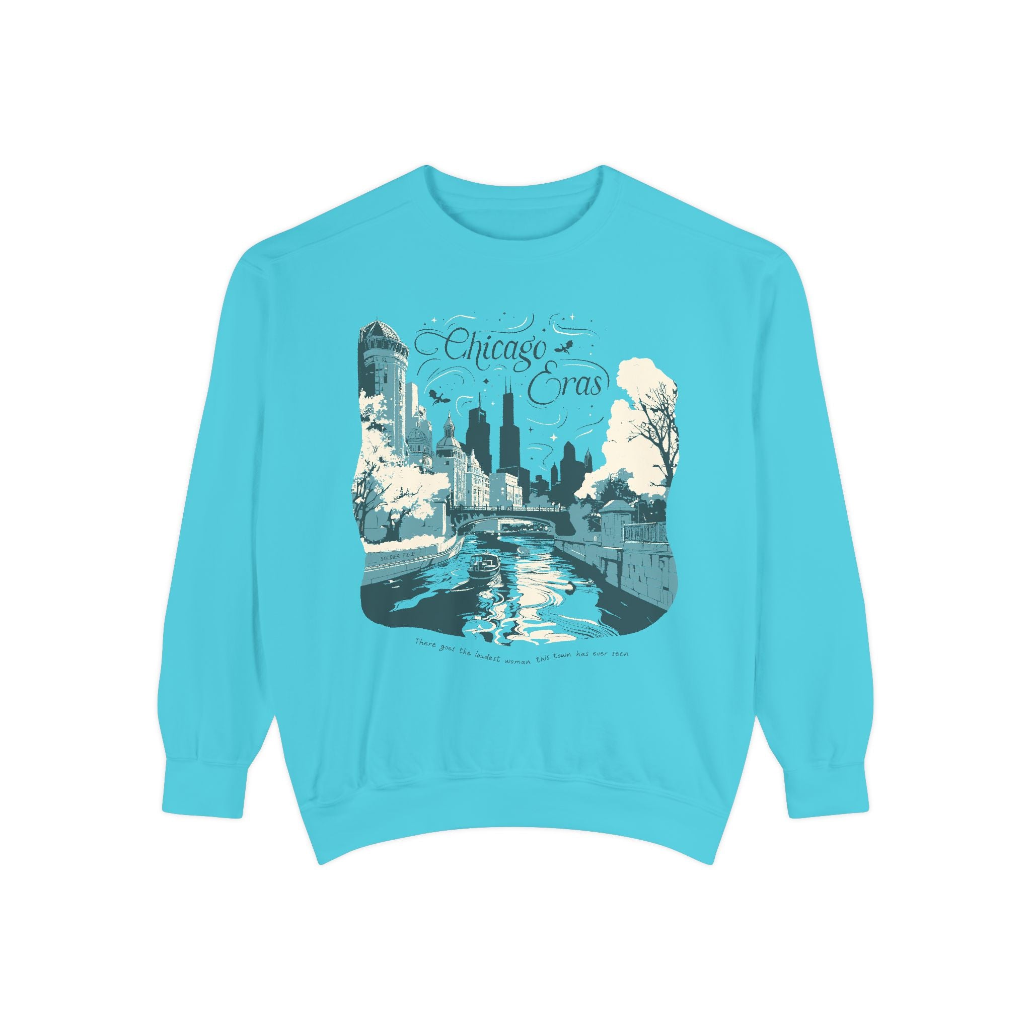 One-Sided, All Nights Eras Tour Chicago River Walk Crewneck