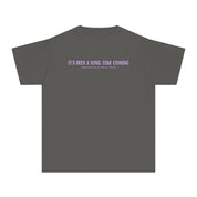 Kid's It's Been A Long Time Coming Indy Eras Comfort Colors Tee